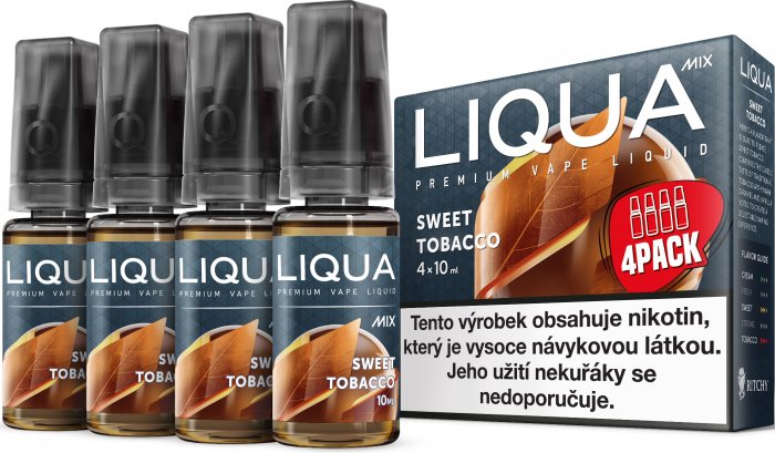 Ritchy Liqua MIX 4Pack Sweet Tobacco 10 ml 12 mg
