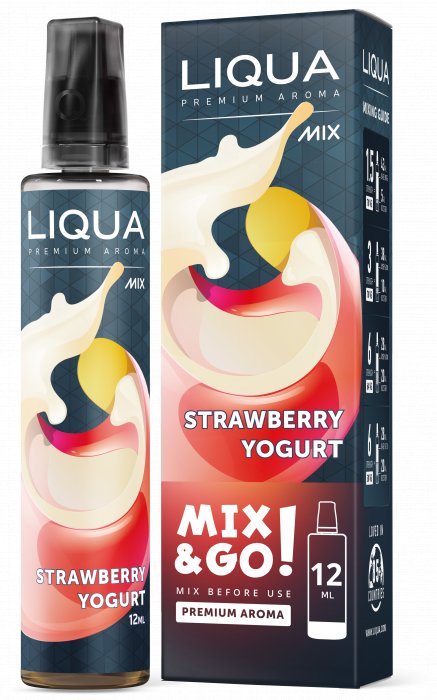 Ritchy Liqua Mix&Go Strawberry Yogurt 12ml