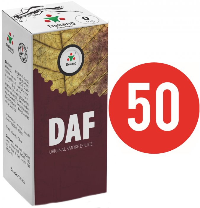 Liquid Dekang Fifty Daf 10ml - 0mg