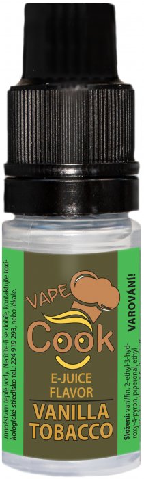 Příchuť VAPE COOK Vanilla Tobacco