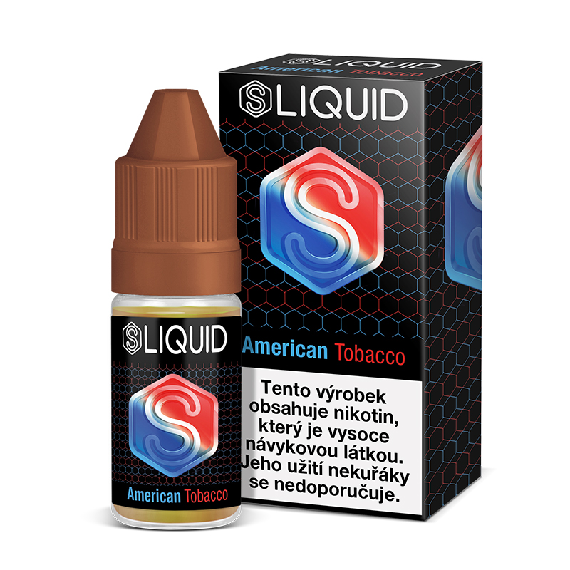 Sliquid Americký tabák 10 ml 10 mg