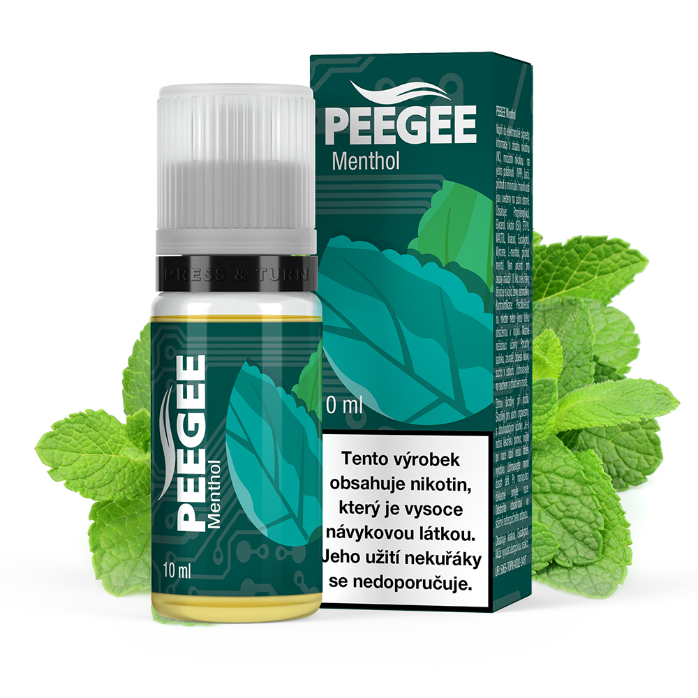 PEEGEE Mentol 10 ml 12 mg