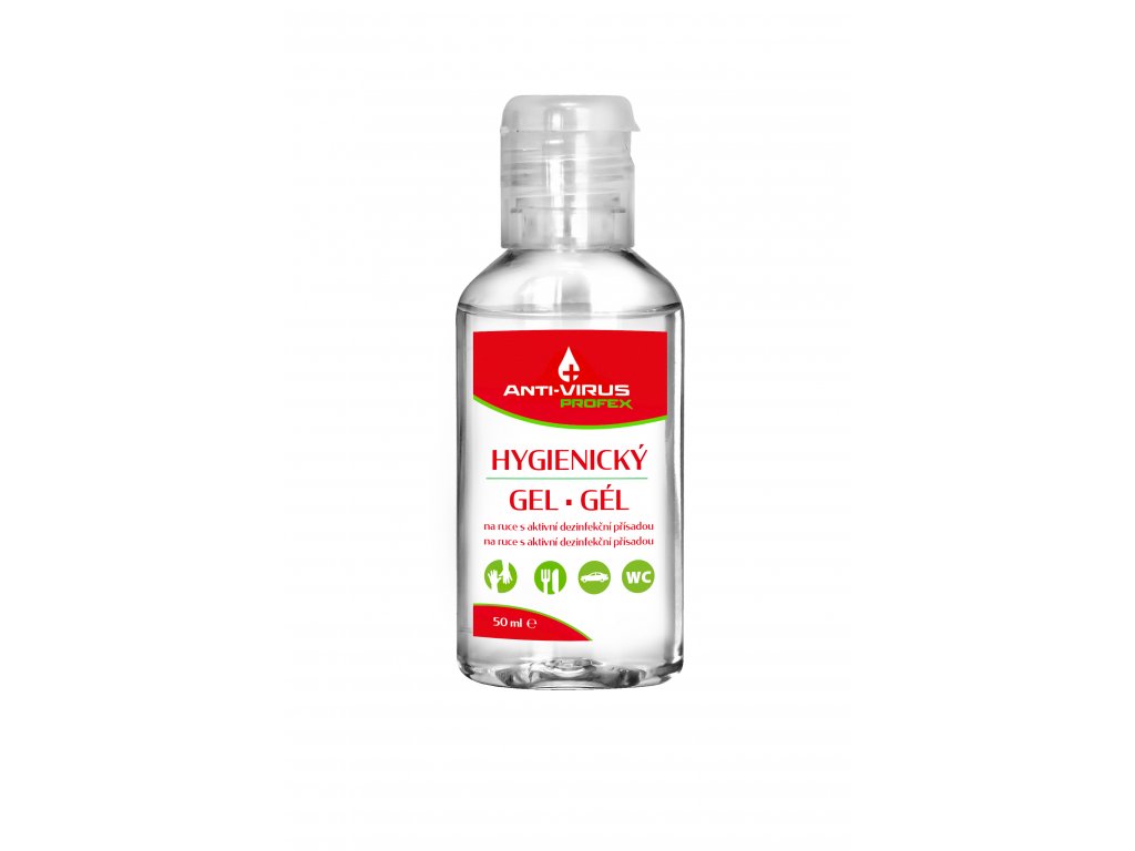 PROFEX Anti-VIRUS hygienický gel na ruce 50 ml