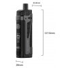 Smoktech SCAR-P5 80W grip Full Kit Fluid Black White