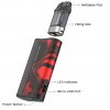 Vaporesso XTRA Pod elektronická cigareta 900mAh Grey