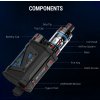 Smoktech SCAR-MINI 80W grip Full Kit Fluid Blue