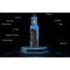 Smoktech Rigel Mini 80W Grip Full Kit Black Blue