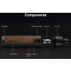 iSmoka-Eleaf iSolo R 30W grip Full Kit 1800mAh Dark Brown