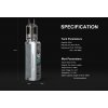 Specifikace VOOPOO Drag X Plus - 100W - Kit s TPP pod Tank