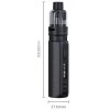 iSmoka-Eleaf iSOLO S 80w grip Full Kit 1800mAh Black