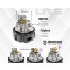 THC Tauren Elite MTL RTA clearomizer 2ml Silver