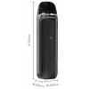 Vaporesso Luxe QS Pod elektronická cigareta 1000mAh Black