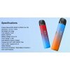 Lost Vape Ursa Nano S Pod elektronická cigareta 800mAh Cyan Orange