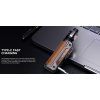 Lost Vape Thelema Solo - Elektronický Grip - 100W - Gunmetal Ochre Brown, 9 produktový obrázek.