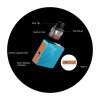 Elektronická cigareta: Vaporesso XROS 3 Nano Pod Kit (1000mAh) (Vital Orange)