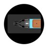 Elektronická cigareta: Vaporesso XROS 3 Nano Pod Kit (1000mAh) (Vital Orange)