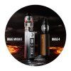 Elektronický grip: VooPoo Drag M100S Kit s UFORCE-L Tank (Silver & Black)