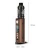 Elektronický grip: VooPoo Drag M100S Kit s UFORCE-L Tank (Red & Black)