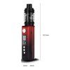 Elektronický grip: VooPoo Drag M100S Kit s UFORCE-L Tank (Red & Black)
