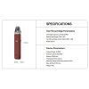 OXVA Xlim Go - Pod kit - 1000 mAh - Light Brown, 15 produktový obrázek.