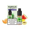 Maryliq Salt Triple Melon (Melounový mix) 10ml intenzita nikotinu 20mg tabáková nálepka Kolek Q