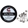 coilology mtl predmotane spiralky ss316 09ohm 28ga 10ks