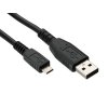 Univerzální USB-MICRO USB kabel 500mA Black