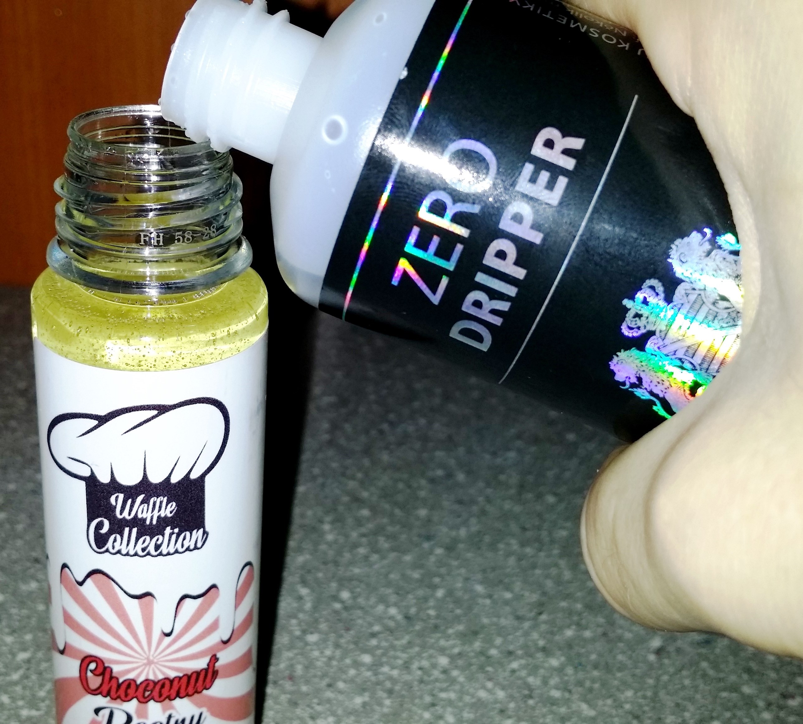 Míchání liquidů - krok za krokem