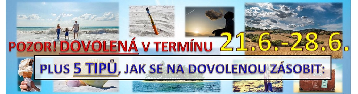 5 TIPŮ, jak se správně zásobit na dovolenou