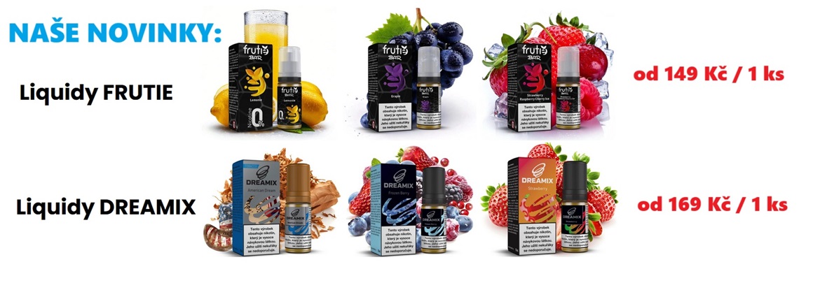 Dreamix a Frutie liquidy