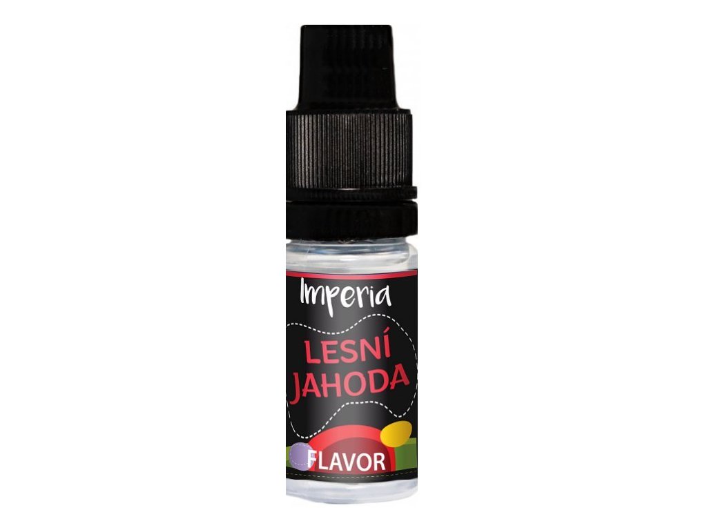 prichut imperia black label 10ml wild strawberry lesni jahoda