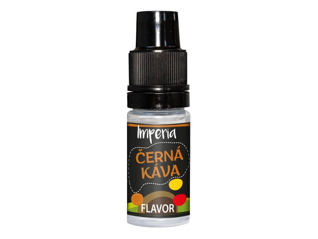 prichut imperia black label 10ml black coffee cerna kava