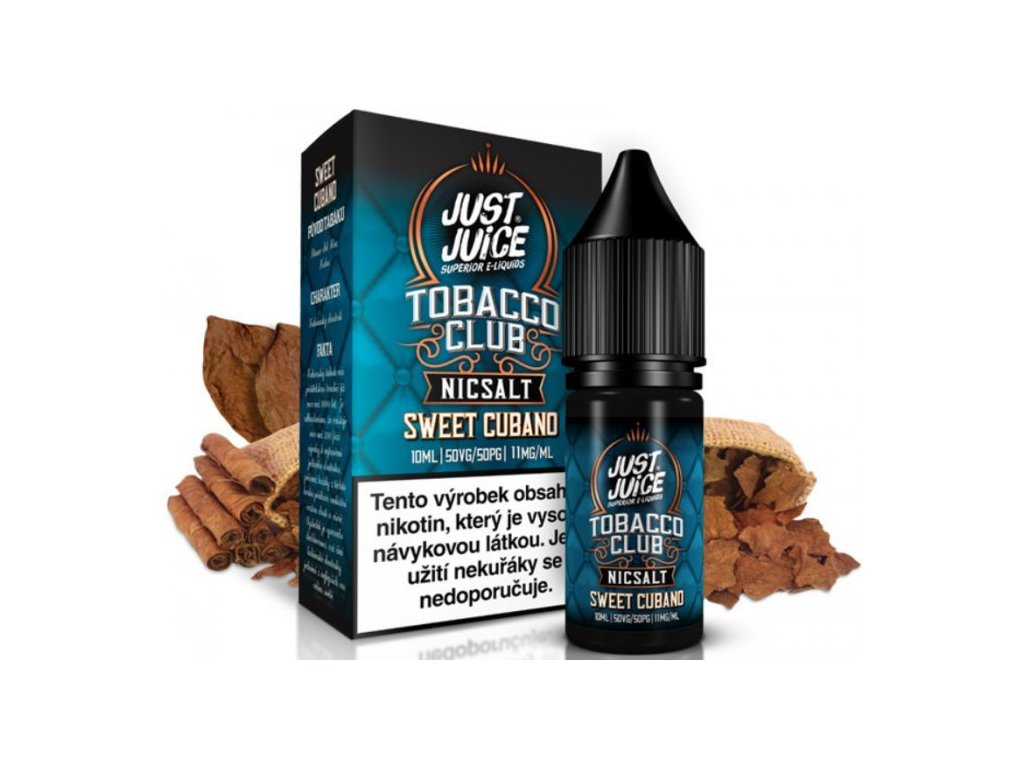 liquid just juice salt tobacco sweet c 10ml 11mg