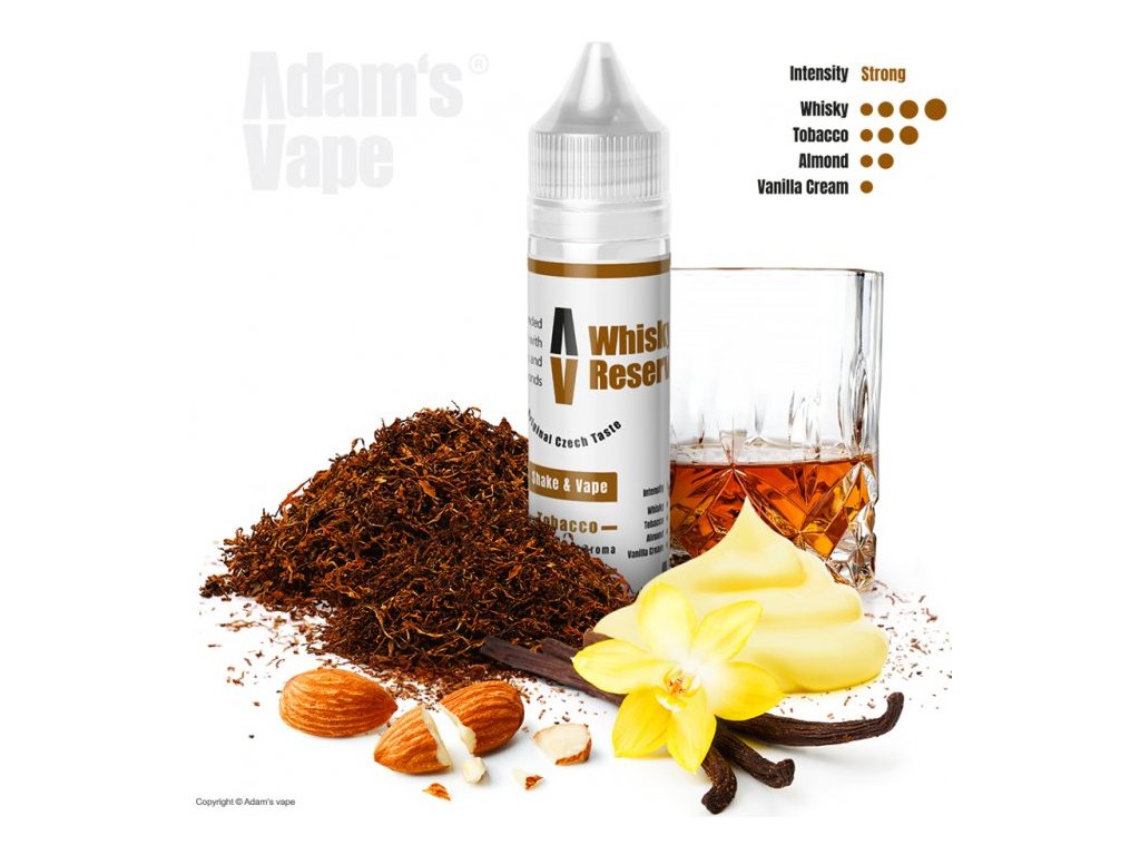prichut adams vape shake and vape 10ml whisky reserve
