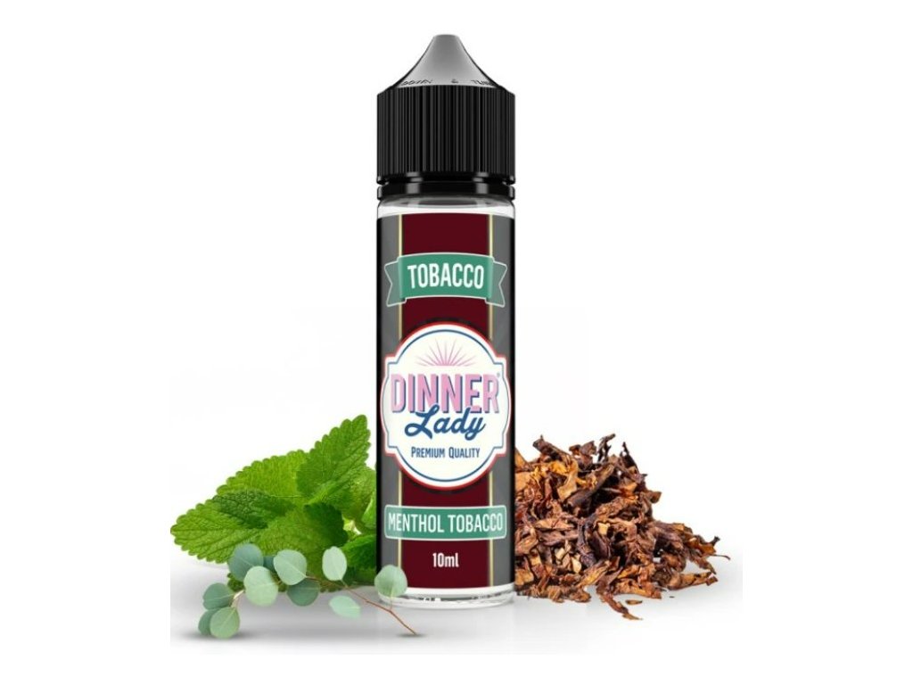 prichut dinner lady sv tobacco 10ml menthol tobacco