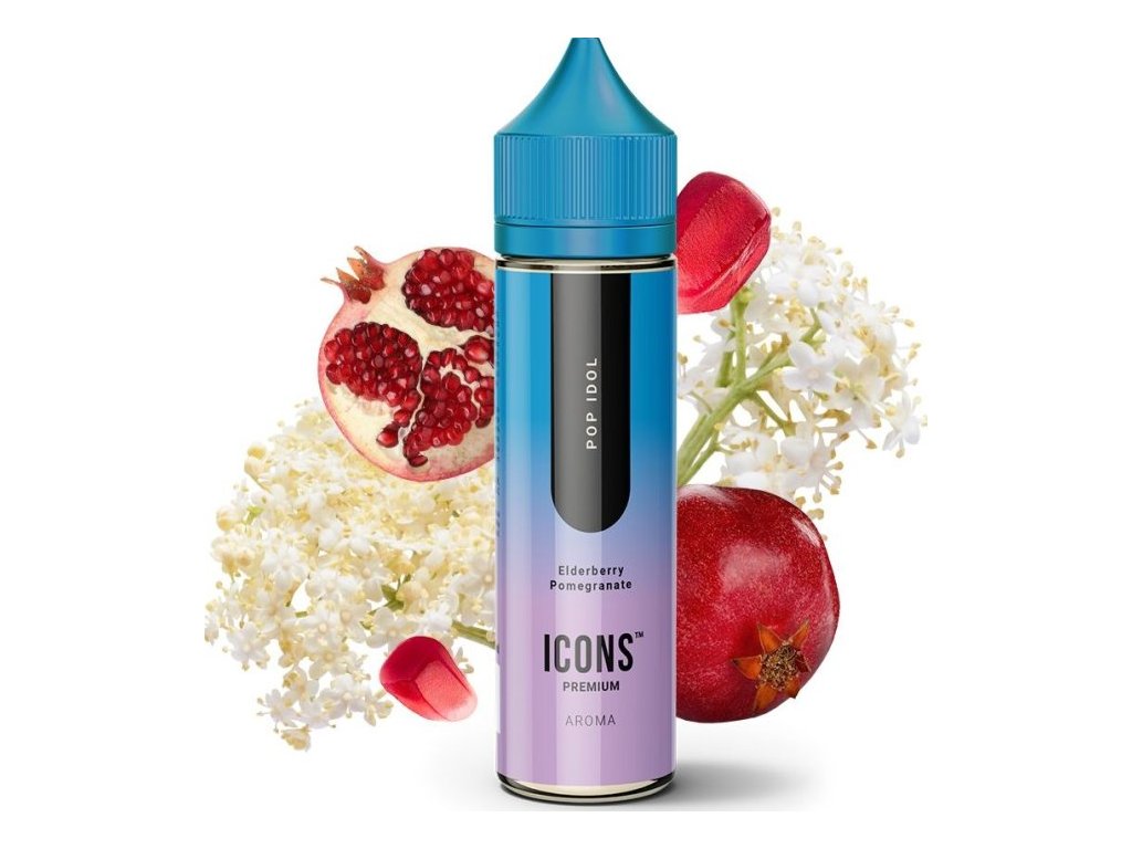 prichut provape icons sv 10ml pop idol cerny bez granatove jablko
