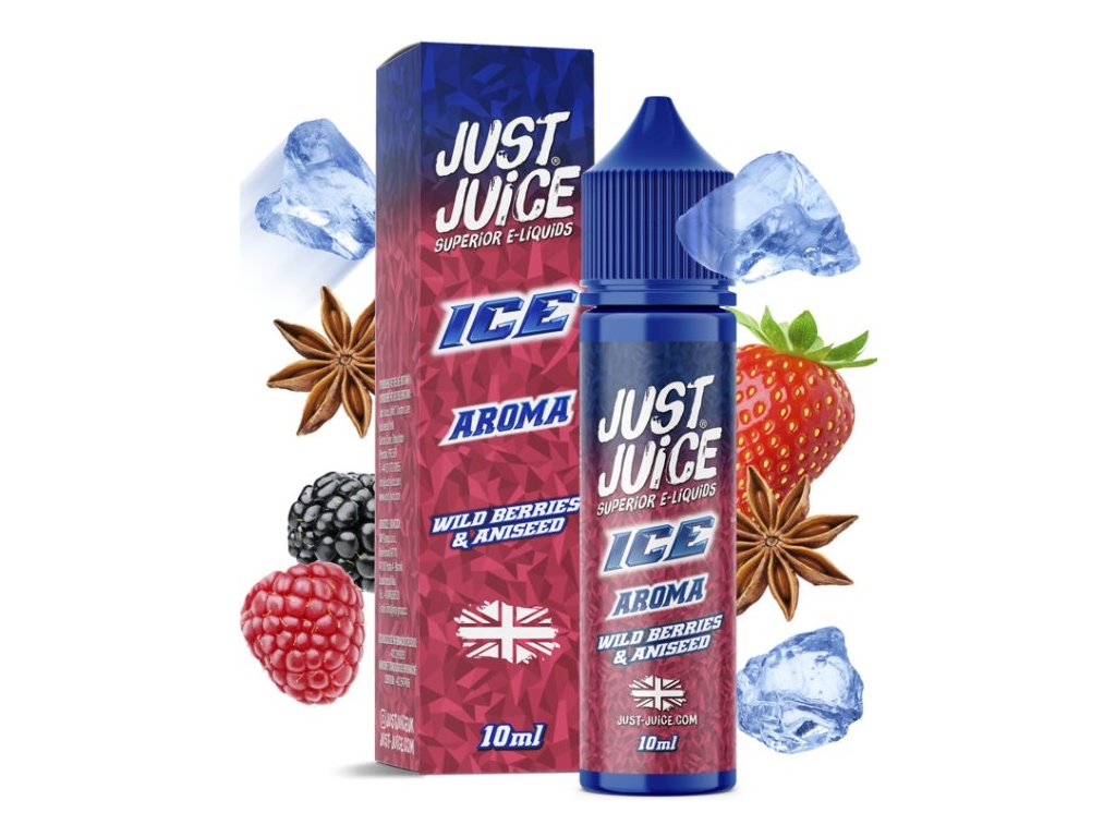 prichut just juice sv 10ml ice wild berries aniseed