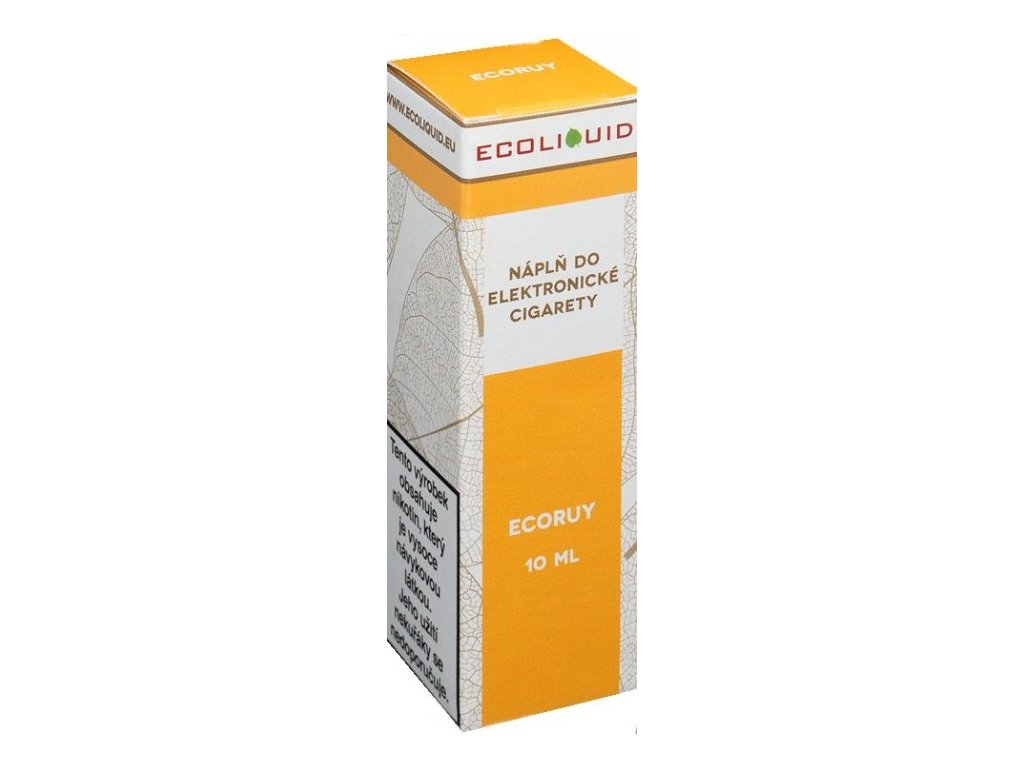 Liquid Ecoliquid ECORUY 10ml - 0mg (poslední 1ks)