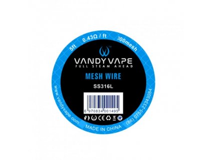 Vandy Vape Mesh SS316 1,5m