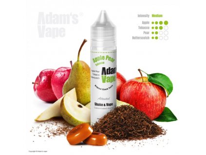 Příchuť Adam´s Vape Shake and Vape 12ml Apple Pear Tobacco