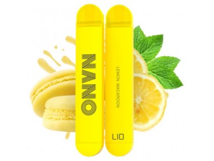 Lio Nano elektronická cigareta Lemon Macaron 20mg 2