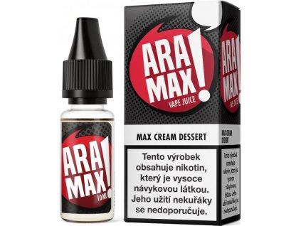 Liquid ARAMAX Max Cream Dessert 10ml-0mg
