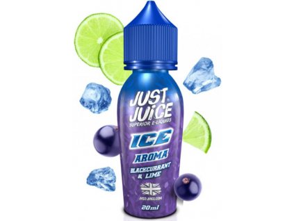 Příchuť Just Juice Shake and Vape 20ml ICE Blackcurrant & Lime