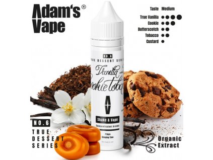 Příchuť Adam´s Vape Shake and Vape 12ml Vanilla Cookie Tobacco