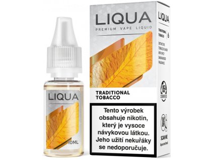 Liquid LIQUA CZ Elements Traditional Tobacco 10ml-6mg (Tradiční tabák) PO EXPIRACI