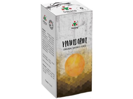 liquid dekang mandarin 10ml 0mg mandarinka