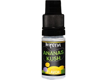 Příchuť IMPERIA Black Label 10ml Pineapple Kush (Ananas s konopím)