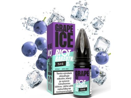 liquid riot bar edtn salt grape ice ledove hroznove vino 10ml 20mg