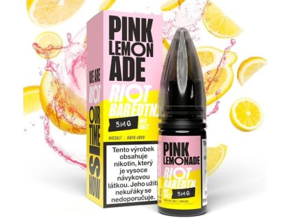 liquid riot bar edtn salt pink lemonade ruzova limonada 10ml 20mg