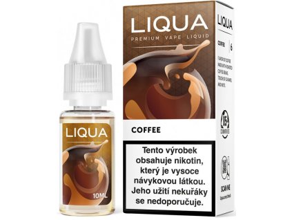 Liquid LIQUA CZ Elements Coffee 10ml-12mg (Káva)